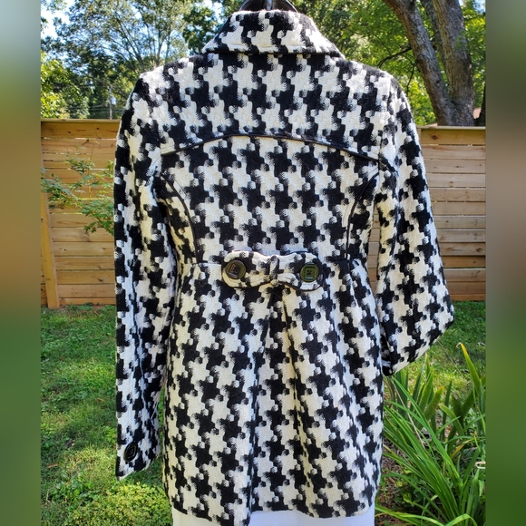 Vintage Candie's tailored houndstooth jacket - Picture 4 of 10